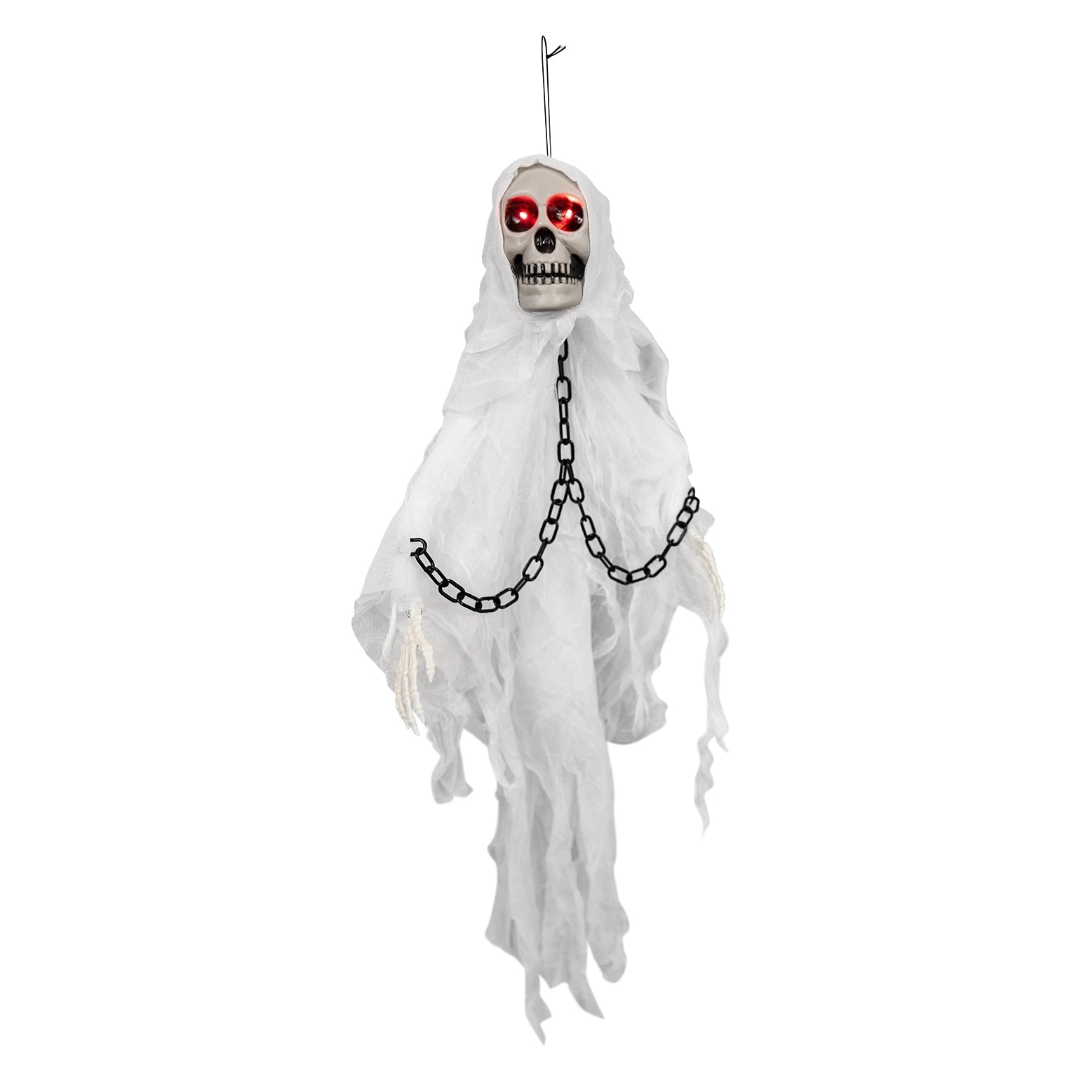 Animatronic Hanging Mini Ghoul White