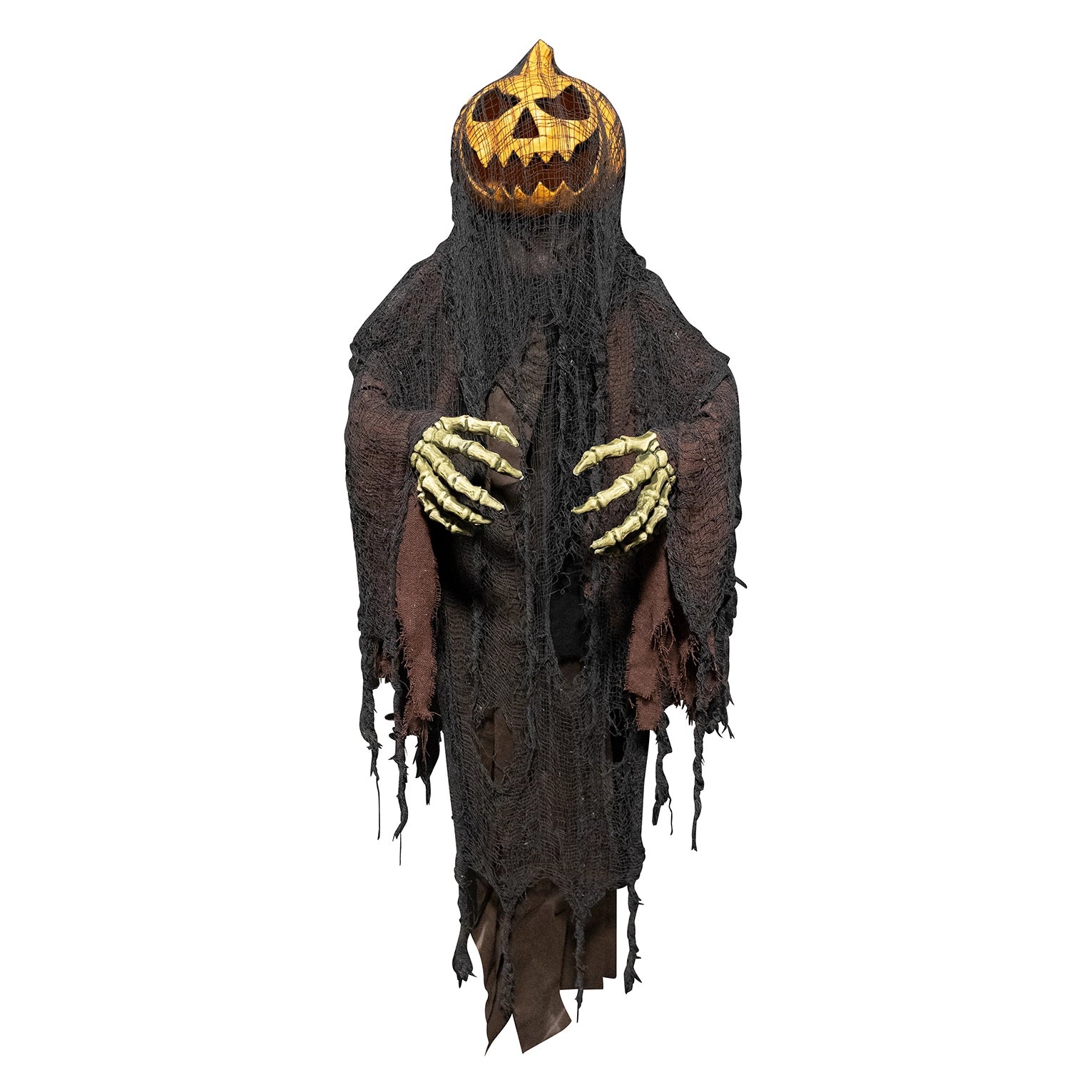 Animatronic Hanging Pumpkin Man
