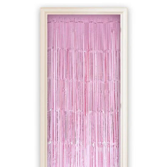 Deurgordijn Folie – Metallic Roze – 100 x 250 cm