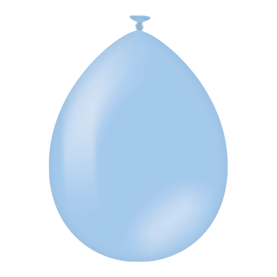Baby Blauwe ballonnen 50 stuks 30cm
