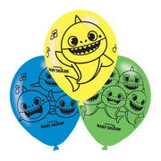 Baby Shark ballonnen 6 stuks