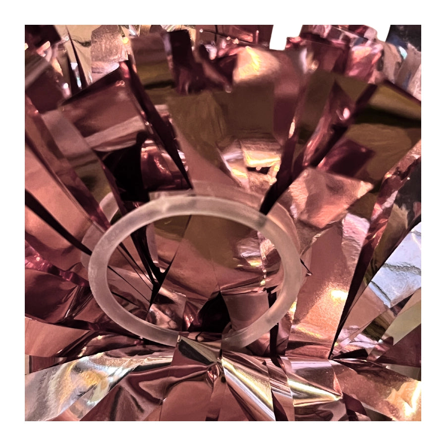 Ballon gewicht folie - Rosé Goud