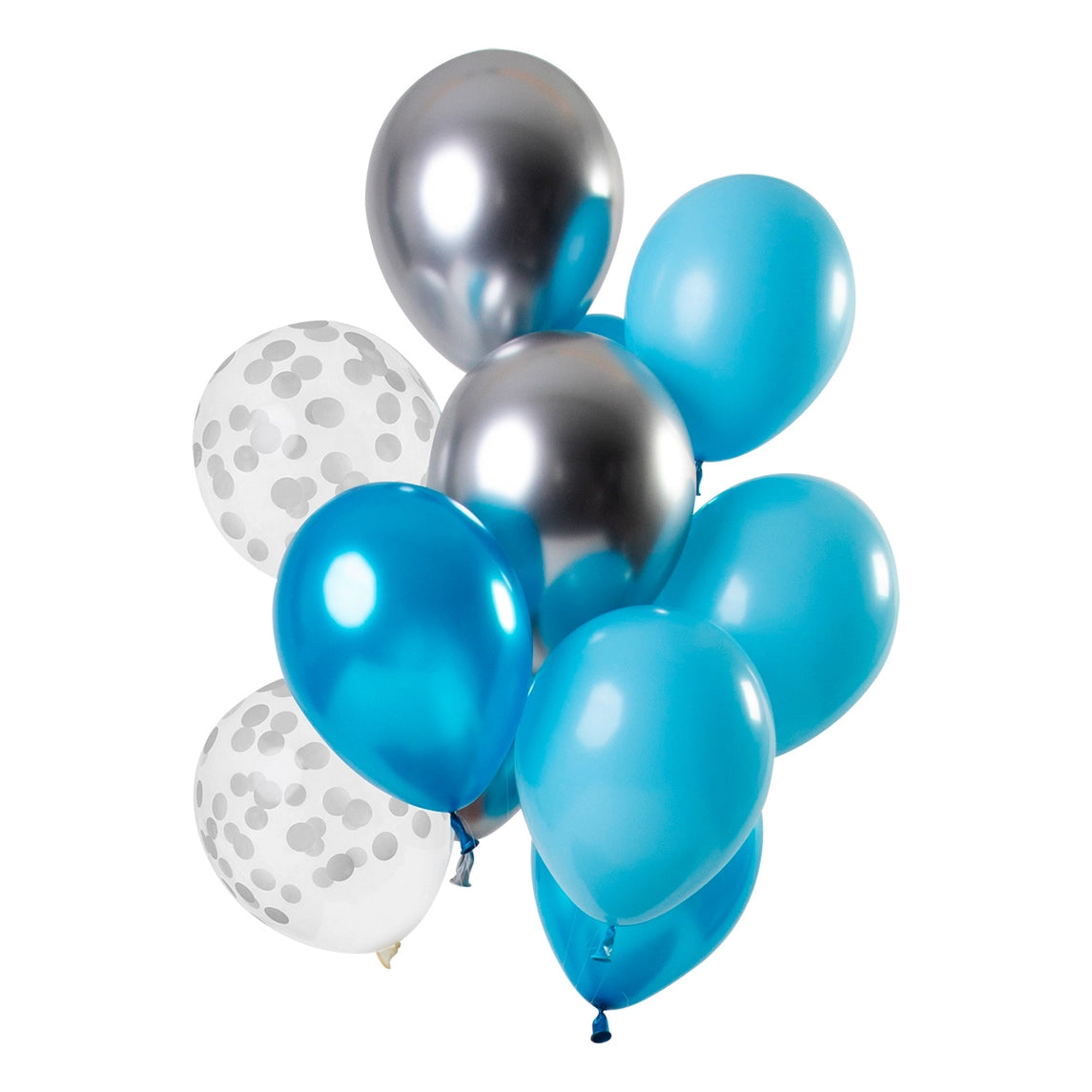Ballonnen Aquamarine 30cm - 12 stuks