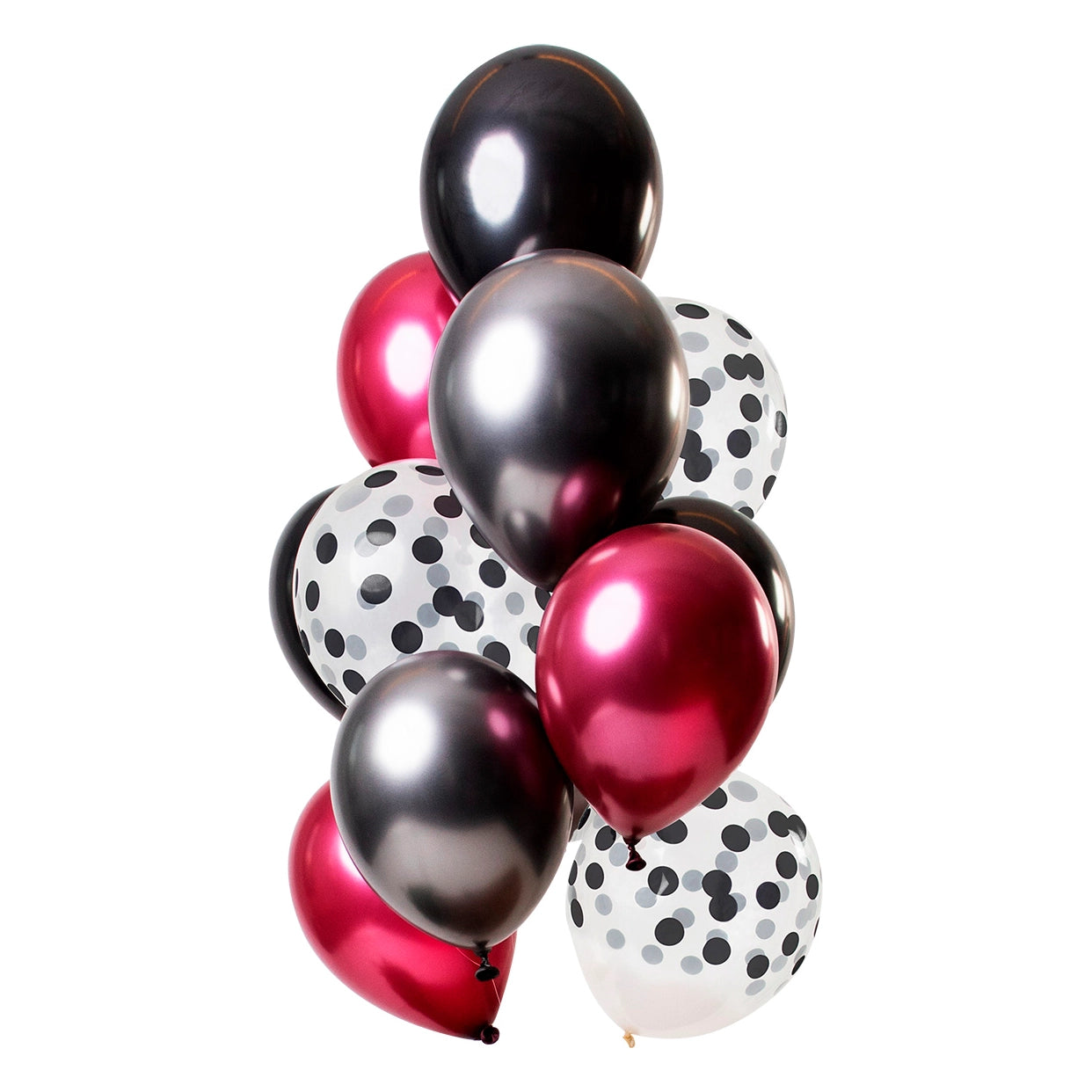 Ballonnen Dark Richness 30cm - 12 stuks