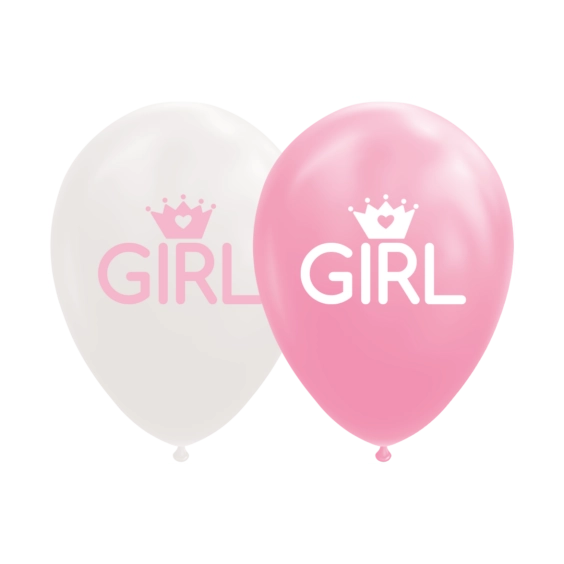 Ballonnen Girl - 8 stuks - 30cm