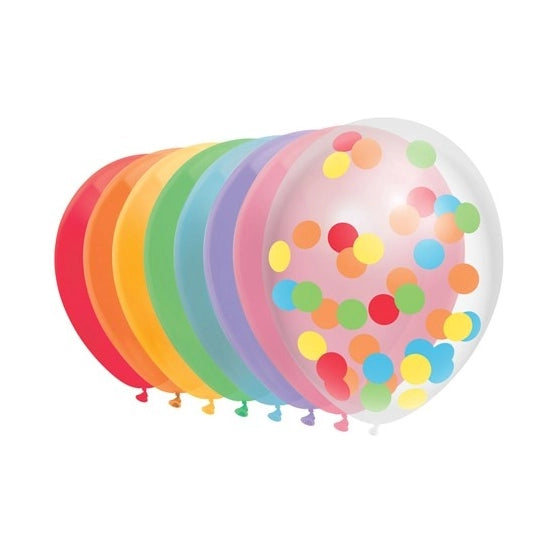 Ballonnen mix Over the rainbow 10 stuks
