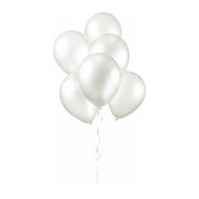 Ballonnen Parel Wit - 10 stuks - 30cm
