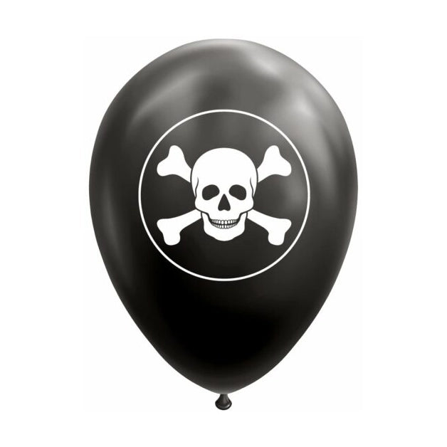 Ballonnen Piraat - 8 stuks - 30cm