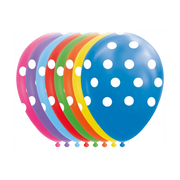 Ballonnen Stippen - 8 stuks - 30cm