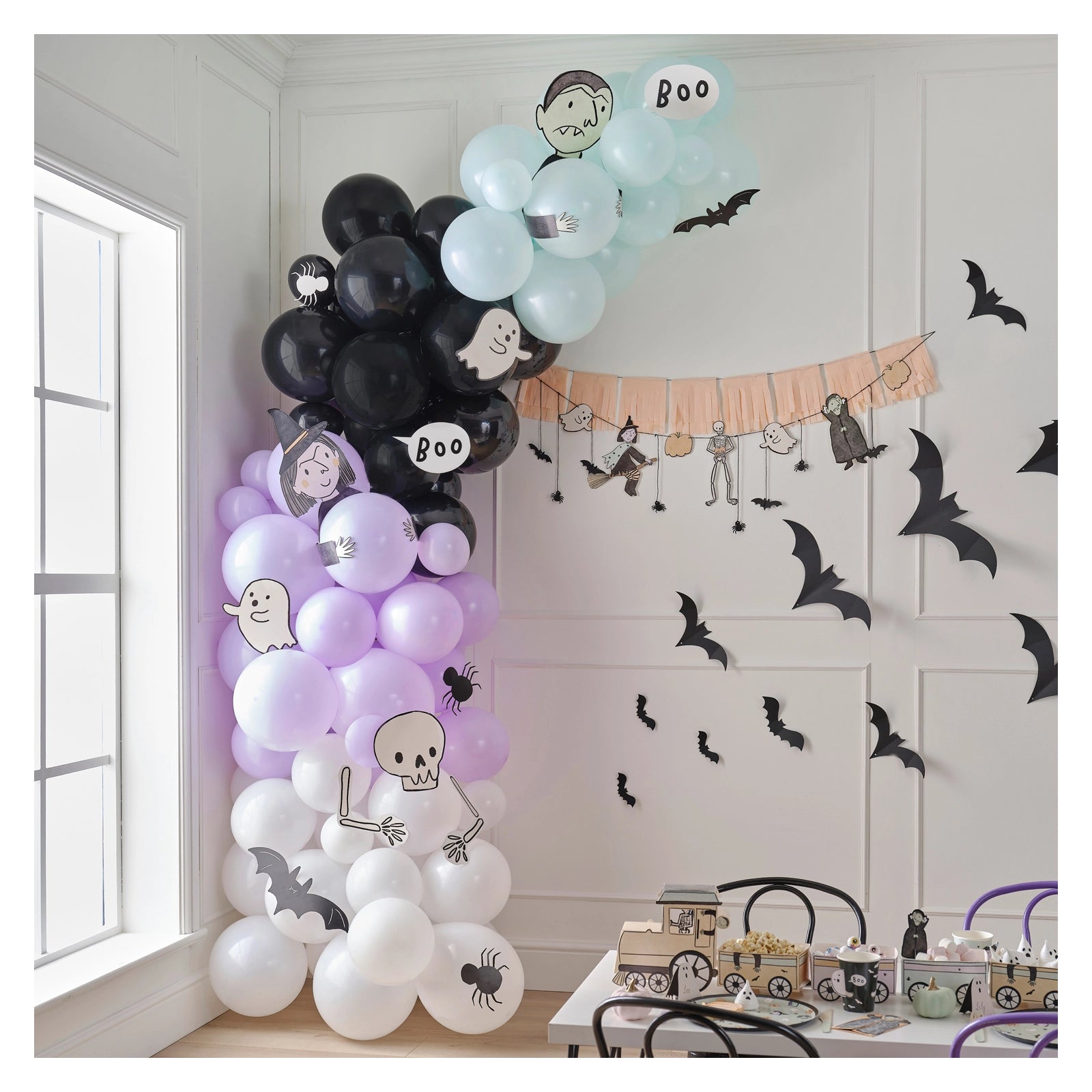 Ballonnenboog kit Halloween - Ginger Ray