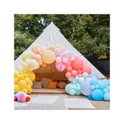 Ballonnenboog Mix it Up Brights incl. gekleurde Honeycombs 12m