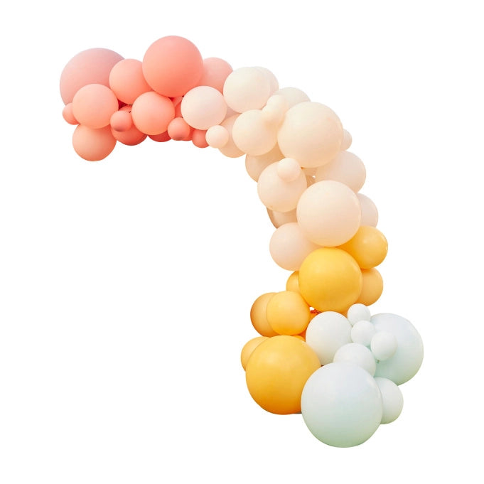 Ballonnenboog Muted Pastel 4m