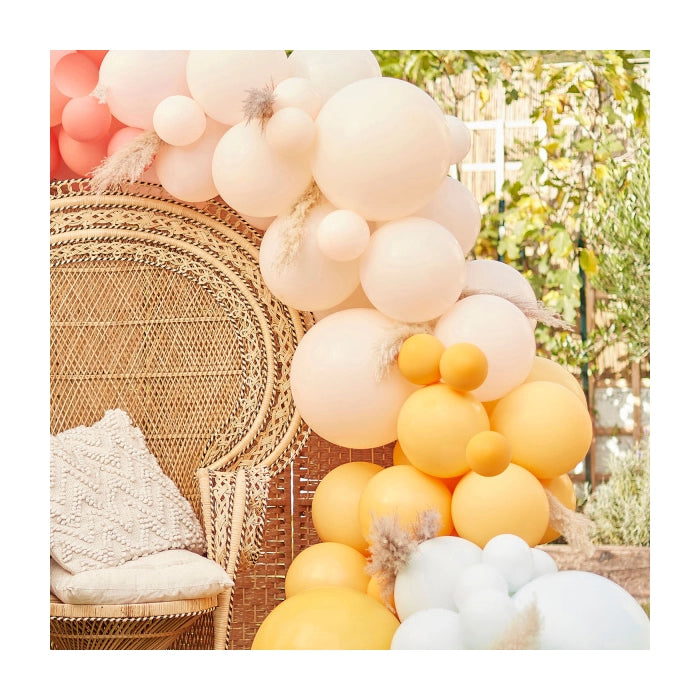 Ballonnenboog Muted Pastel 4m
