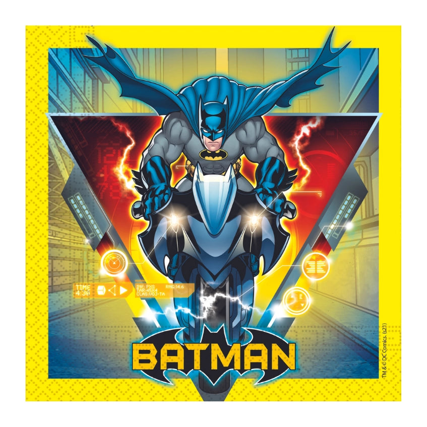 Batman Papieren servetten 20 stuks 33x33cm