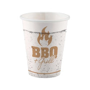 BBQ 8 Papieren bekers 500ml