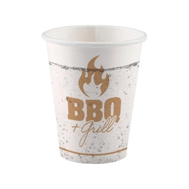 BBQ 8 Papieren bekers 500ml
