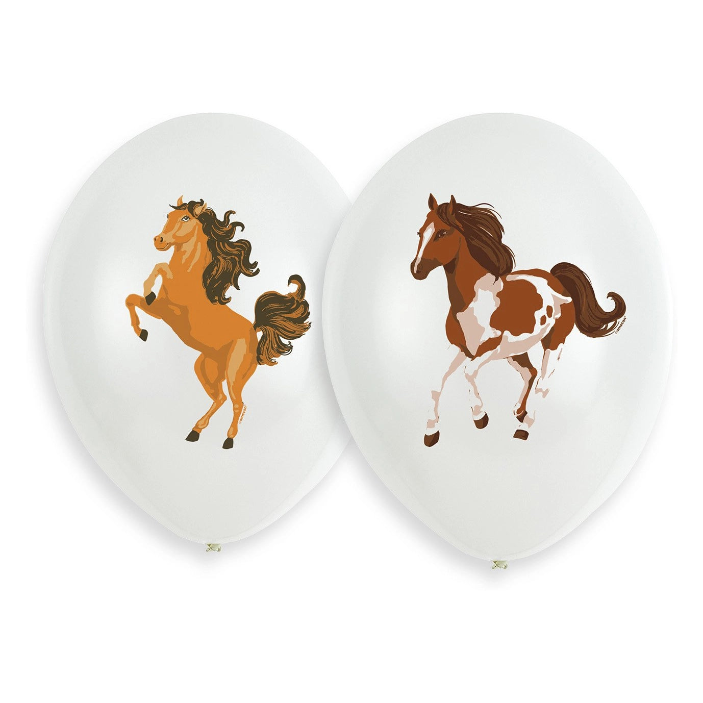Beautiful Horses ballonnen 6 stuks  28cm