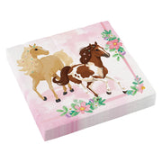 Beautiful Horses papieren servetten 20 stuks