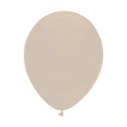 Beige ballonnen 10 stuks 30cm
