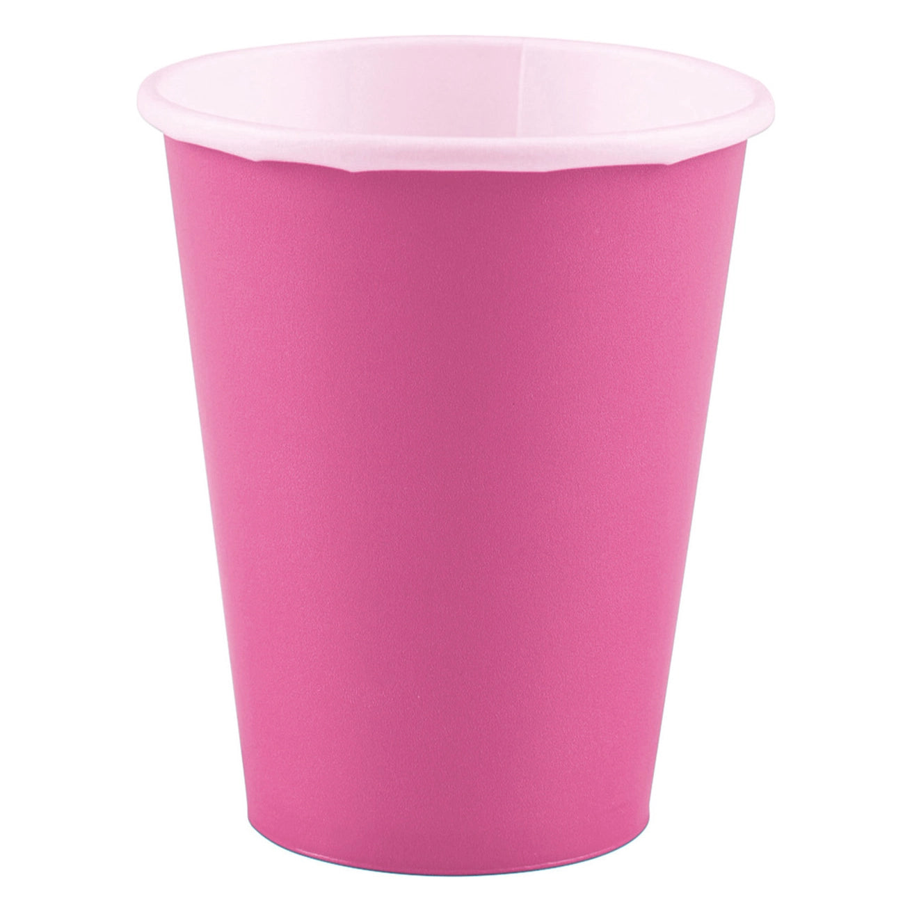 Bekers Bright Pink - 8 stuks - 250 ml