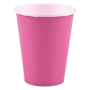 Bekers Bright Pink - 8 stuks - 250 ml