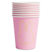 Bekers Nijntje baby Roze 8 stuks 250ml