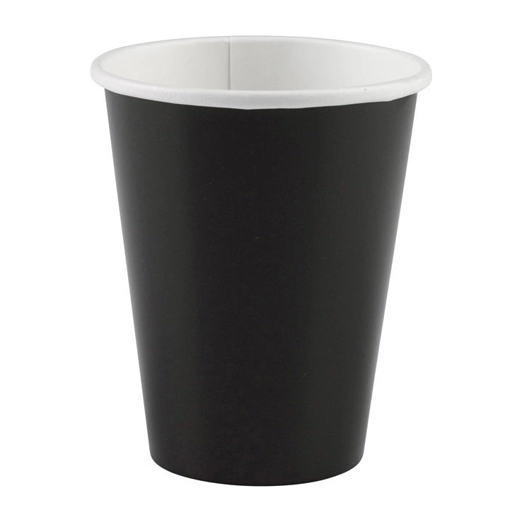 Bekers Zwart - 8 stuks - 250 ml