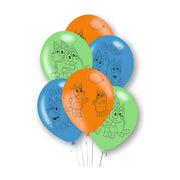 Bluey ballonnen 6 stuks 28cm