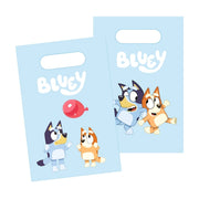 Bluey papieren uitdeelzakjes 8 stuks 16x23cm