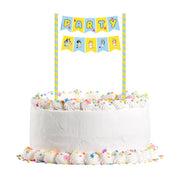 Bluey Taart decoratie set 19cm