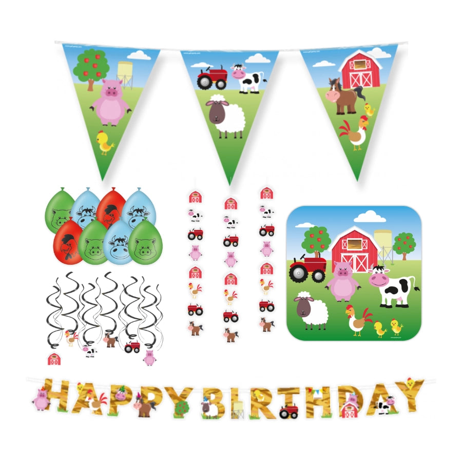 Boerderij Versiering pakket - L