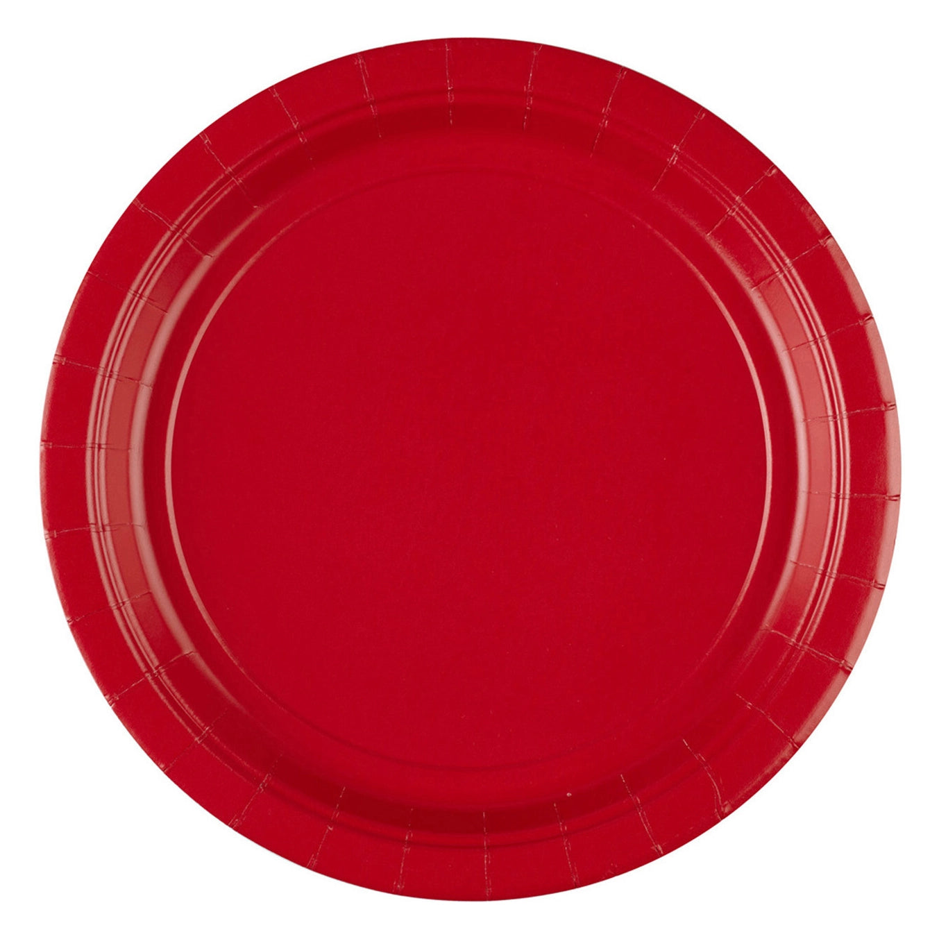 Borden appel rood papier 8 stuks