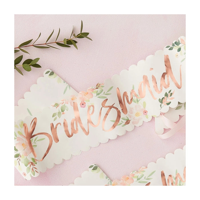 Bridesmaid sjerp floral party | Bruidsmeisje sjerp 2 stuks