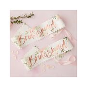 Bridesmaid sjerp floral party | Bruidsmeisje sjerp 2 stuks