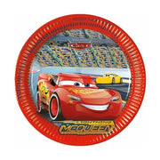 Cars 3 - Borden - 8 stuks - 23cm
