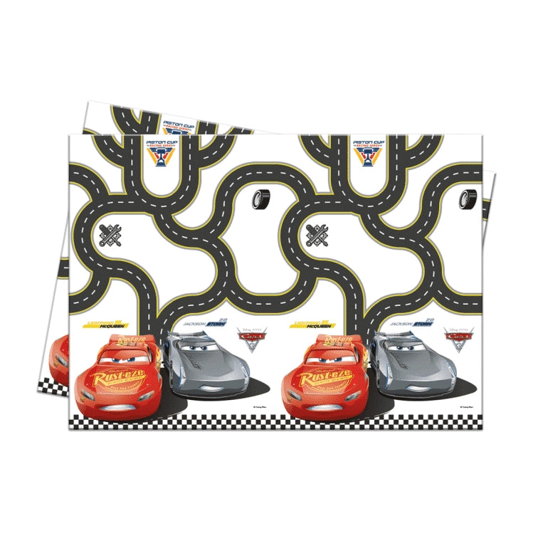 Cars 3 - Tafelkleed - 120 bij 180cm