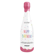 Champagnefles happy birthday confettikanon