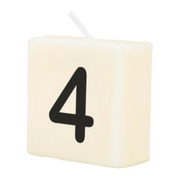Cijfer Kaarsje - 4