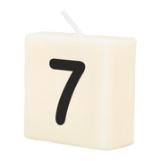 Cijfer Kaarsje - 7