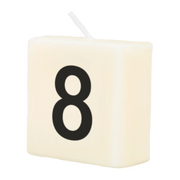 Cijfer Kaarsje - 8