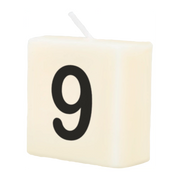 Cijfer Kaarsje - 9
