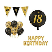 Classy Party 18 jaar verjaardag versiering pakket M