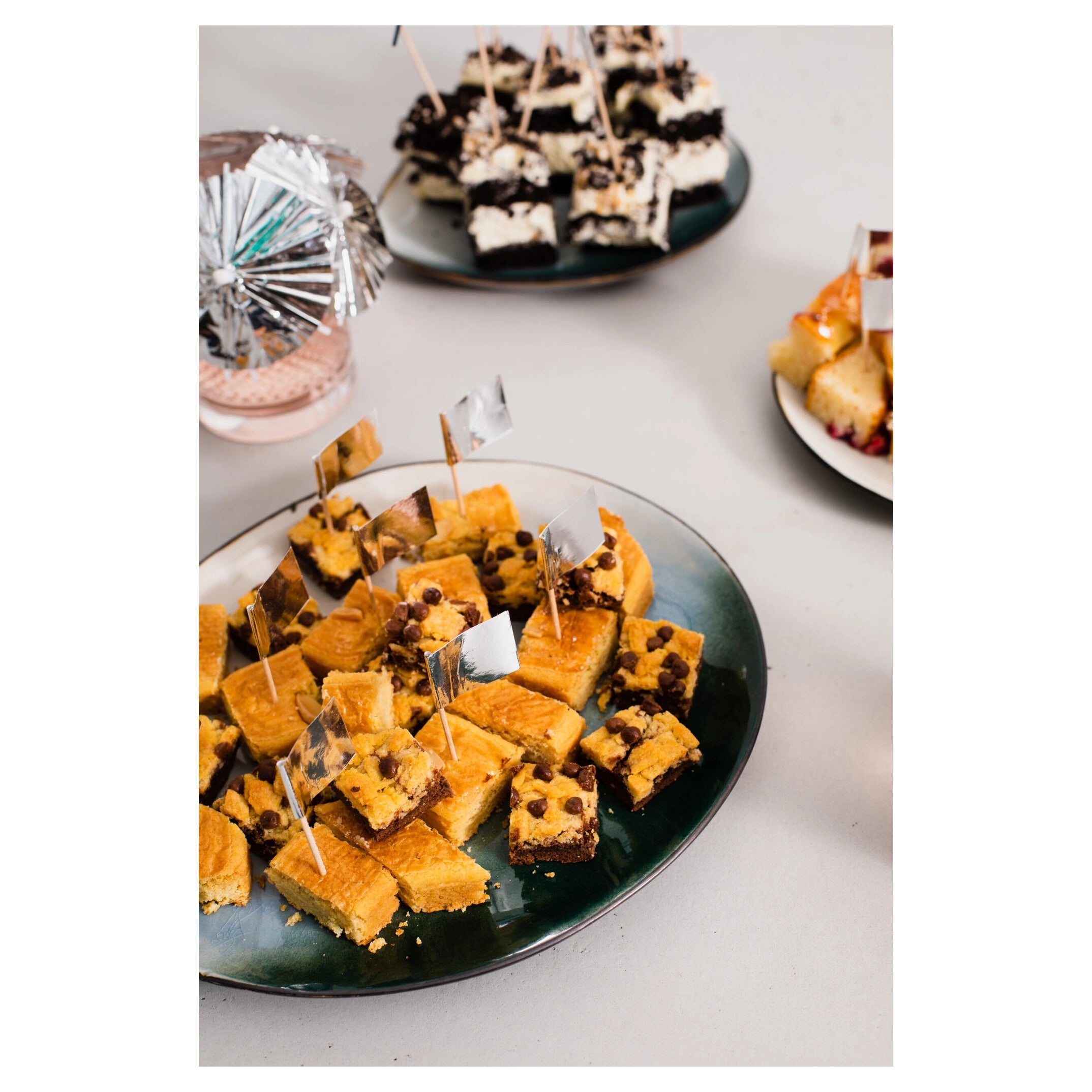 Cocktail Prikkers - Zilver - 50 stuks