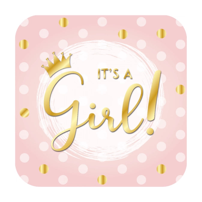 Deurbord - It's a girl!