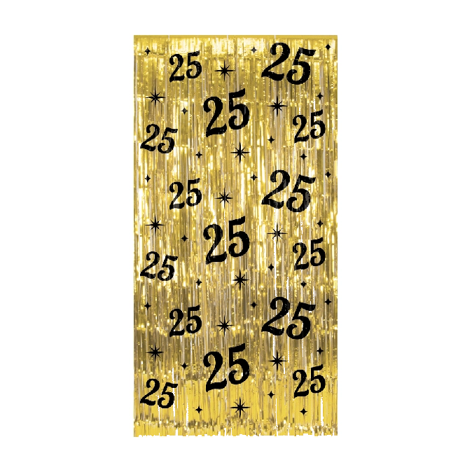 Deurgordijn 25 jaar 200 x 100 cm