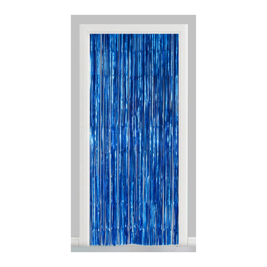 Deurgordijn blauw (brandvertragend) 240x100cm