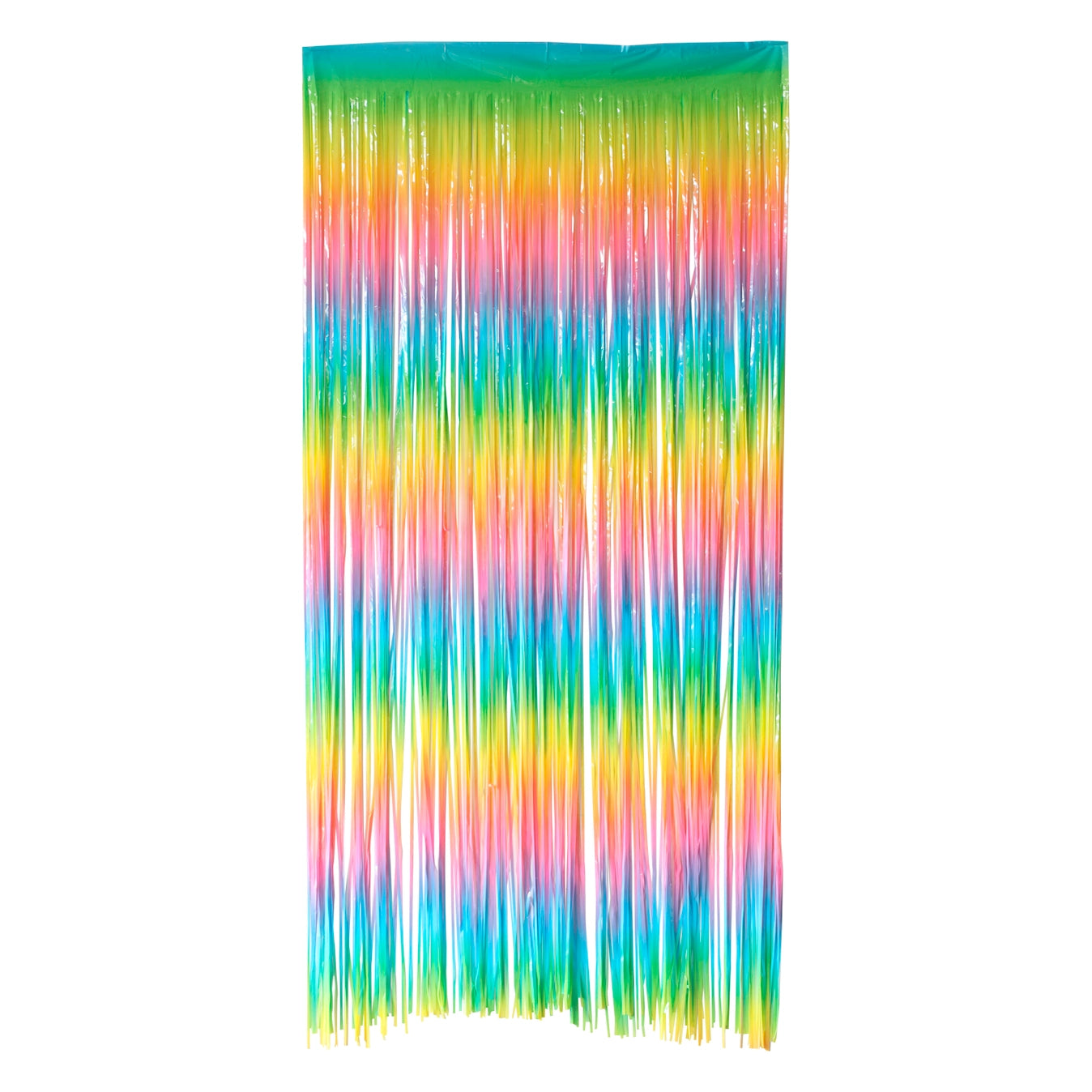 Deurgordijn Folie Regenboog Ombre - 2x1 m