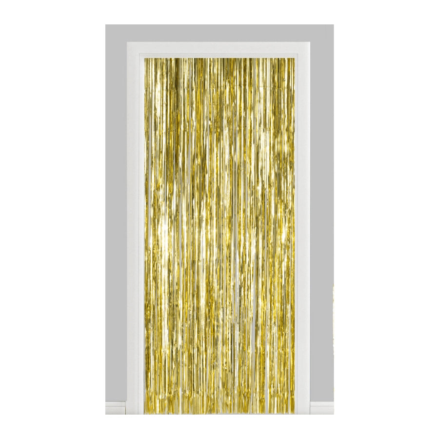 Deurgordijn goud (brandvertragend) 240 x 100cm