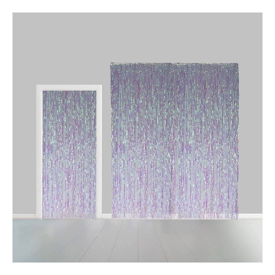 Deurgordijn holografisch (brandvertragend) 240x100cm