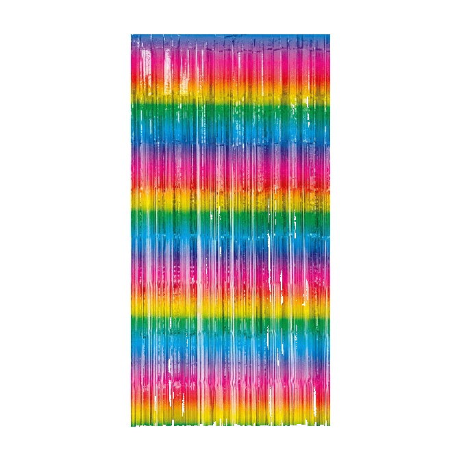 Deurgordijn Regenboog 2x1 meter